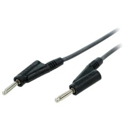 HZ10S; Set of test leads; Len: 1m; 4mm banana plug-4mm banana plug; ROHDE & SCHWARZ