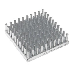 ICKS36X36X10; Heatsink; LED; L: 36mm; W: 36mm; H: 10mm; 4.7K/W; FISCHER ELEKTRONIK