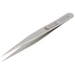 0C9.SA.0; Tweezers; 90mm; for precision works; Blades: straight; max.925°C; IDEAL-TEK