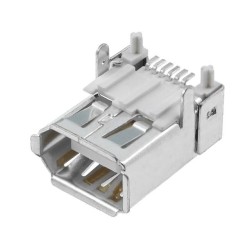 DS1102-WNC; Socket; IEEE1394; SMT; PIN: 6; horizontal; CONNFLY