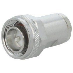 J01440A0011; Connector: 4.3-10; male; for cable; straight; plug; 50Ω; IP67; clamp; TELEGÄRTNER