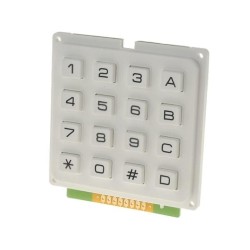AK-1604-N-WWB; Keypad: plastic; No.of butt: 16; none; plastic; 200mΩ; 1N; 20mA; ACCORD