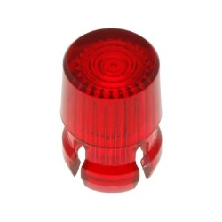 8650; LED lens; round; red; 3mm; KEYSTONE