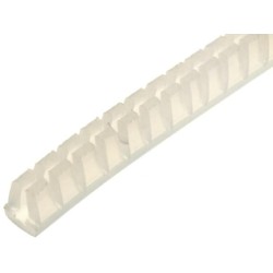KG-010; Hole and edge shield; polyetylene; L: 10m; natural; H: 5.2mm; W: 4mm; FIX&FASTEN
