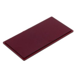 FI-048N RD; Filter; X: 42mm; Y: 84mm; Z: 3mm; KM-48BN,KM-48N; red; MASZCZYK