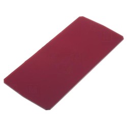FI-0085 RD; Filter; X: 80mm; Y: 173mm; Z: 3mm; KM-85; red; MASZCZYK