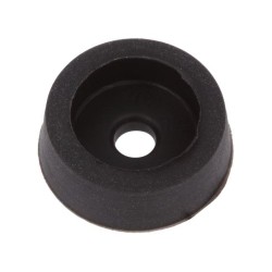 FI-1 BK ABS; Foot; H: 5mm; black; ABS; Dim: Ø14mm; Ømount.hole: 2.9mm; MASZCZYK