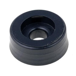 FI-1 BK PVC; Foot; H: 5mm; black; PVC; Dim: Ø14mm; Ømount.hole: 2.9mm; MASZCZYK