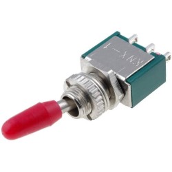 ; Switch: toggle; Pos: 2; SPDT; ON-ON; 3A/250VAC; Leads: for soldering; 