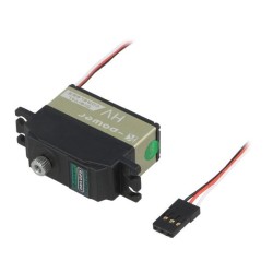 DHV026; Motor: servo; 6÷7.4VDC; mini; digital; 28g; 36x15x29mm; titanium; K-POWER