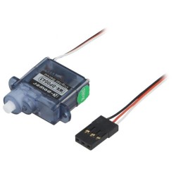 DP0043; Motor: servo; 4.8÷6VDC; micro; digital; 4.3g; 20x8.2x19.3mm; nylon; K-POWER