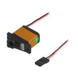 DPB0160; Motor: servo; 4.8÷6VDC; micro; digital; 16g; 23x12x24.5mm; nylon; K-POWER