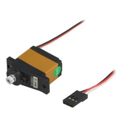 MM0120; Motor: servo; 4.8÷6VDC; micro; analogue; 14g; 22.8x12.3x22mm; metal; K-POWER