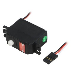 P0261; Motor: servo; 4.8÷6VDC; mini; analogue; 26g; 35.5x15x29mm; plastic; K-POWER