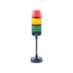 KS-AD/3_CZ_P_125/RYG/M; Signaller: signalling column; LED; red/yellow/green; IP65; W2