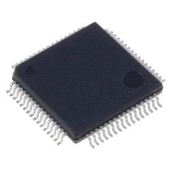 KSZ8873RLLI; IC: ethernet switch; 10/100Base-T; RMII; LQFP64; -40÷85°C; MICROCHIP (MICREL)