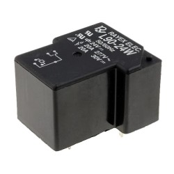 L90-24W; Relay: electromagnetic; SPDT; Ucoil: 24VDC; 30A; Series: L90; 900mW; Recoy/RAYEX ELECTRONICS