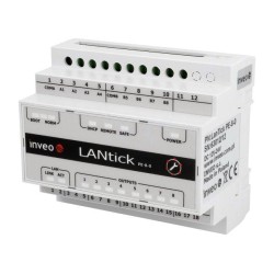 LANTICK PE-8-0; Industrial module: digital output; Number of ports: 1; 10÷24VDC; INVEO