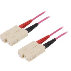 29011402; Fiber patch cord; OM4; both sides,SC/UPC; 2m; LSZH; violet; LAPP KABEL