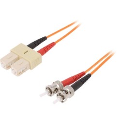 29021102; Fiber patch cord; OM1; ST/UPC,SC/UPC; 2m; LSZH; orange; LAPP KABEL