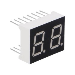 LDD040BAG-101-03; Display: LED; 7-segment; 10.16mm; 0.4