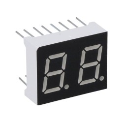 LDD040BUE-101A-03; Display: LED; 7-segment; 10.16mm; 0.4