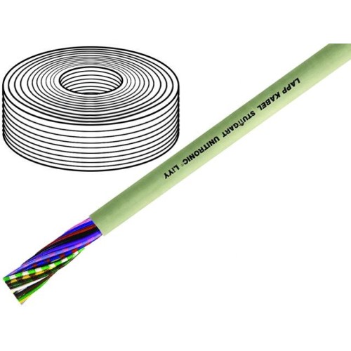0028237; Wire; UNITRONIC® LiYY; 37x0,14mm2; unshielded; 350V; PVC; Cu; grey; LAPP KABEL