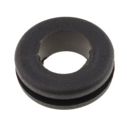 ; Grommet; Ømount.hole: 11mm; Øhole: 8mm; rubber; black; -40÷135°C; ESSENTRA