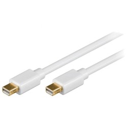 52850; Cable; DisplayPort 1.2; mini DisplayPort plug,both sides; 1m; Goobay