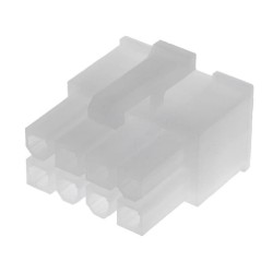 MF42-HF-08; Plug; wire-board; female; MF42; 4.2mm; PIN: 8; w/o contacts; AMPHENOL