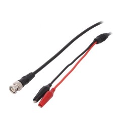 MI031; Test lead; 2x crocodile clip-BNC male plug; Len: 2m; Pico Technology