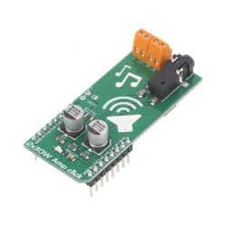 2X30W AMP CLICK; Click board; amplifier; GPIO; TPA3128; 5VDC; MIKROELEKTRONIKA
