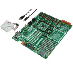 BIG8051 DEVELOPMENT SYSTEM; Dev.kit: 8051 Silicon Labs; CAN,Ethernet,JTAG,RS232; MIKROELEKTRONIKA