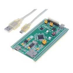 MIKROBOARD FOR ARM 64-PIN; Dev.kit: ARM NXP; JTAG; mikroBoard; socket for microSD cards; MIKROELEKTRONIKA