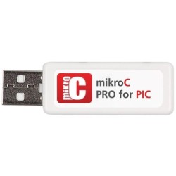 MIKROC PRO FOR PIC (USB DONGLE LICENSE); Compiler; C; Dongle License; PIC10F,PIC12F,PIC16F,PIC18F; MIKROELEKTRONIKA