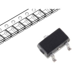 MMBT3906-7-F; Transistor: PNP; bipolar; 40V; 0.2A; 300mW; SOT23; DIODES INCORPORATED