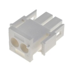 350777-4; Plug; wire-wire; male/female; Universal MATE-N-LOK; 6.35mm; PIN: 2; TE Connectivity