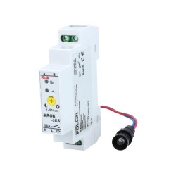 MROK-16S; Twilight switch; IP40,IP65; 230VAC; SPST-NO; DIN; -30÷50°C; 20s; POLLIN