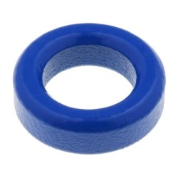 MS-080075-2; Ferrite: toroidal; L: 6.3mm; Øint: 12.7mm; Øout: 20.3mm; 41nH; 500kHz; ARNOLD
