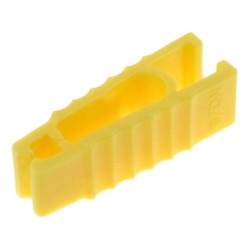 0100358; Fuse acces: extractor; Colour: yellow; Mat: polypropylene; MTA