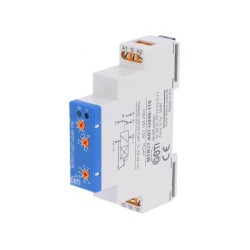 MTR17-A07-U240-116; Timer; 1s÷100h; SPDT; 250VAC/16A; 12÷240VAC; 12÷240VDC; DIN; IP20; DOBRY CZAS