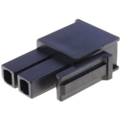 171692-0102; Plug; wire-board; female; Mega-Fit; 5.7mm; PIN: 2; Layout: 2x1; 23A; MOLEX