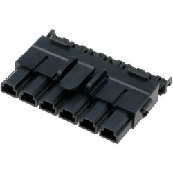42816-0612; Plug; wire-board; female; Series: Mini-Fit Sr; 10mm; PIN: 6; 600V; MOLEX