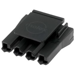 44441-2004; Connector: wire-board; SABRE; plug; female; PIN: 4; w/o contacts; MOLEX