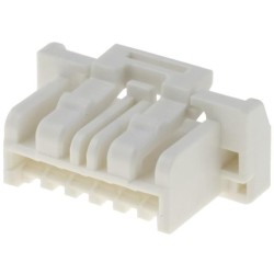 502578-0600; Plug; wire-board; female; CLIK-Mate; 1.5mm; PIN: 6; w/o contacts; MOLEX