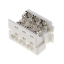 90327-0306; Plug; wire-board; female; PIN: 6; 1.27mm; IDC; for ribbon cable; MOLEX