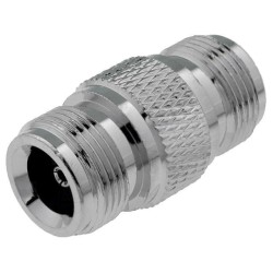 ; Coupler; N socket,both sides; straight; 