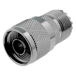 ; Adapter; N plug,UHF socket; 