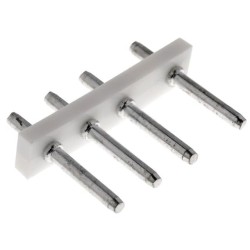 NHW-04; Socket; wire-board; 5/7.5mm; PIN: 4; THT; 250V; 5A; tinned; -25÷85°C; NINIGI