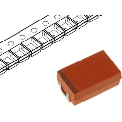 NOSD227M006R0100; Capacitor: niobium; 220uF; 6.3VDC; Case: D; 2917; ESR: 100mΩ; OxiCap; AVX